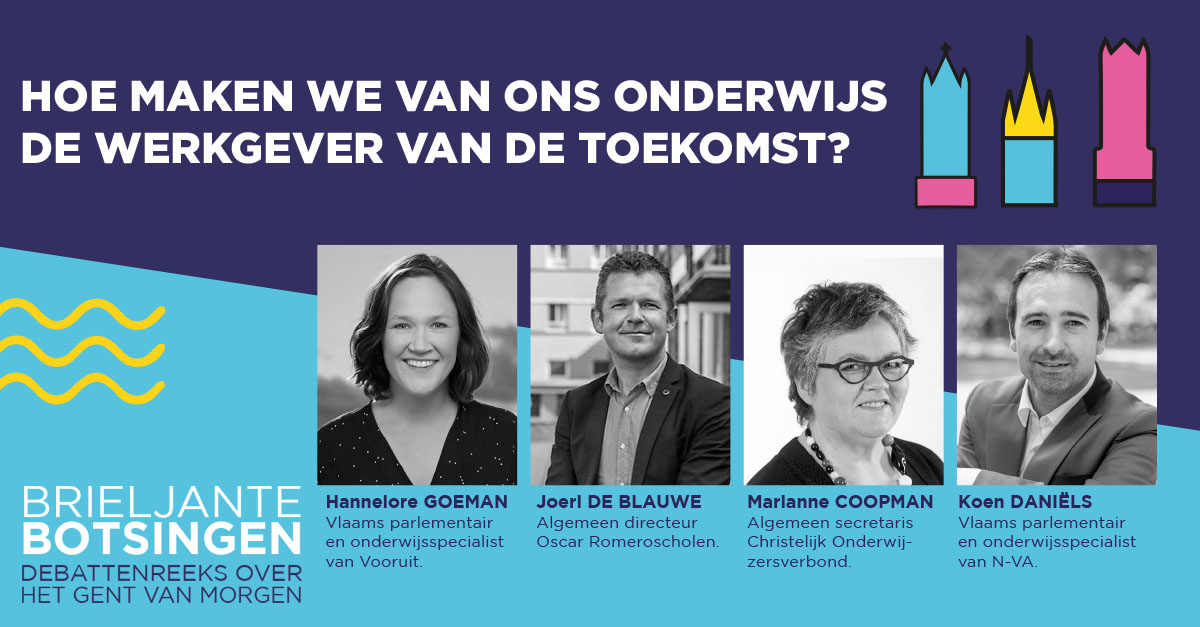 Hoe maken we van ons onderwijs de werkgever van de toekomst?
@HanneloreGoeman <a href="/joerideblauwe/">Joeri Deblauwe</a> <a href="/koendaniels/">Koen Daniëls</a> <a href="/MarianneCoopman/">Marianne Coopman</a>
#onderwijs #debat
Zie draadje