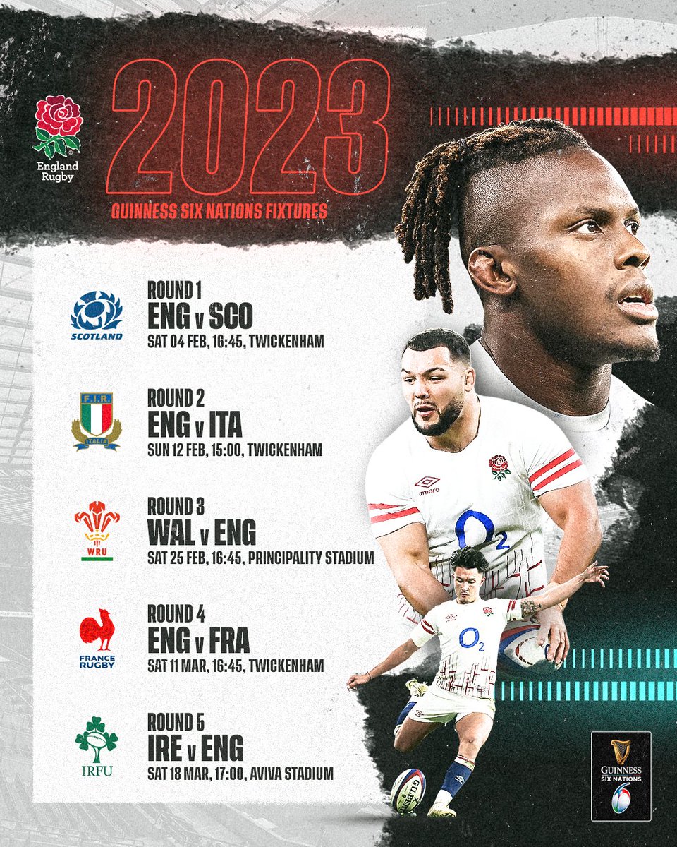 EnglandRugby's tweet image. Which of our @SixNationsRugby matches are you looking forward to most?