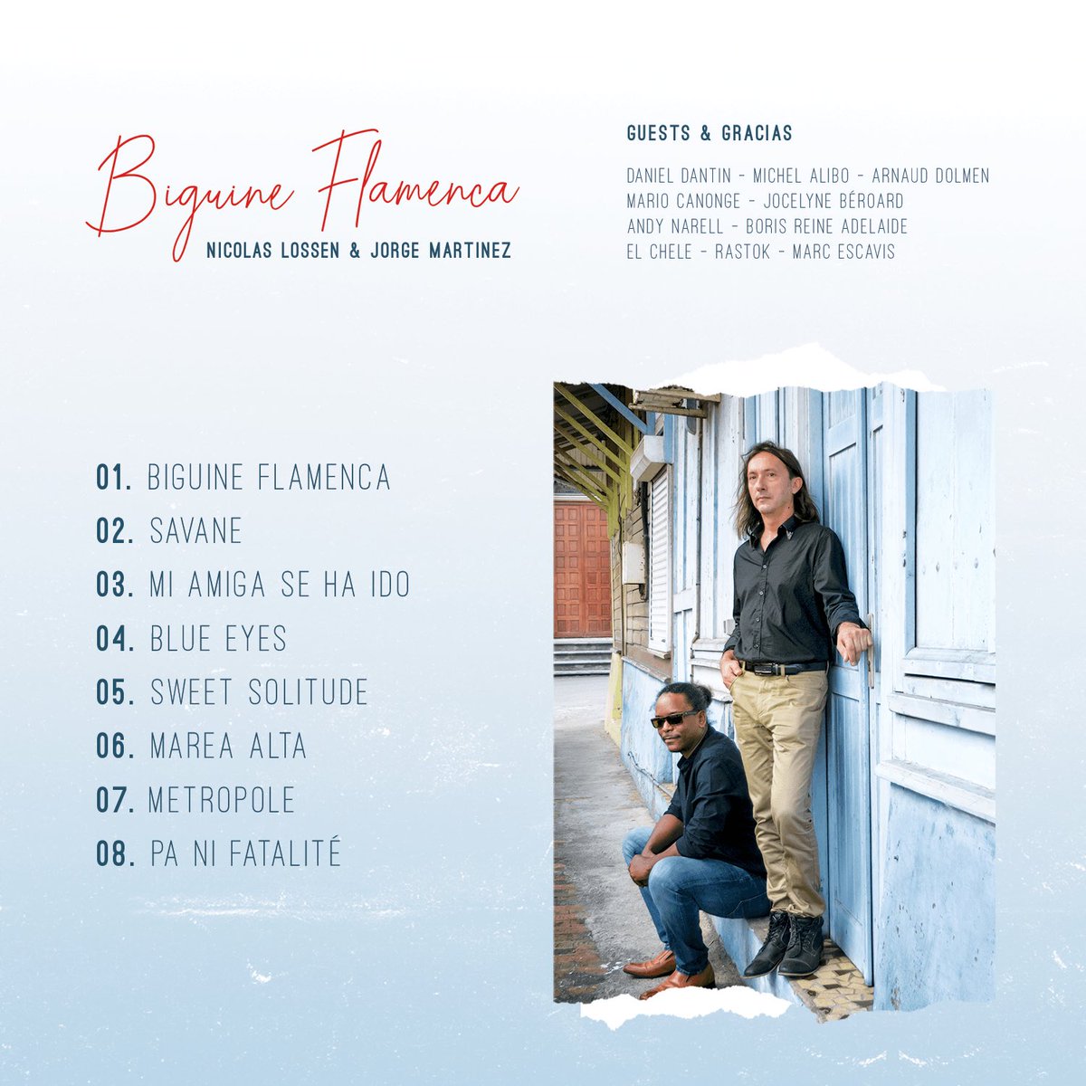NLossen's tweet photo. Il est enfin là, notre premier album ! 

#BiguineFlamenca est disponible en version digitale dans le monde entier. La version physique de cet album sera disponible lors de notre prochain concert. On vous dévoile bientôt la date 😍

👉https://t.co/3ffLyD4UP9 https://t.co/QtUHLHp6o7