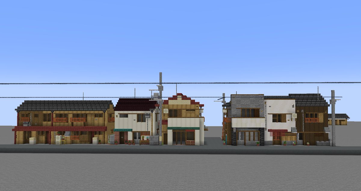 バニラ建築②
路地制作進捗20%
#Minecraft
