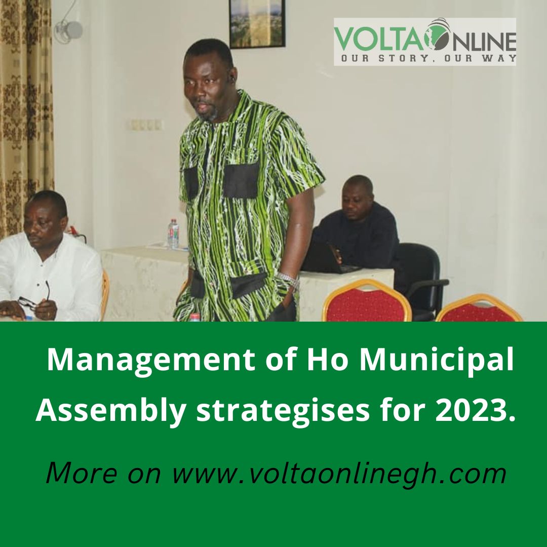 Ho Municipal Assembly strategises for the new year.
Details here: voltaonlinegh.com/mgt-of-ho-mun-…