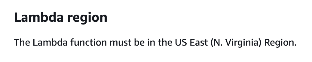 melv1n's tweet photo. @AWSSupport Do you a timeframe when Lambda@Edge will be available to deploy in an EU region (preferably Frankfurt)? It can only be deployed in one US region at the moment https://t.co/wm5XeCwf8o https://t.co/Y5SctTEEpN