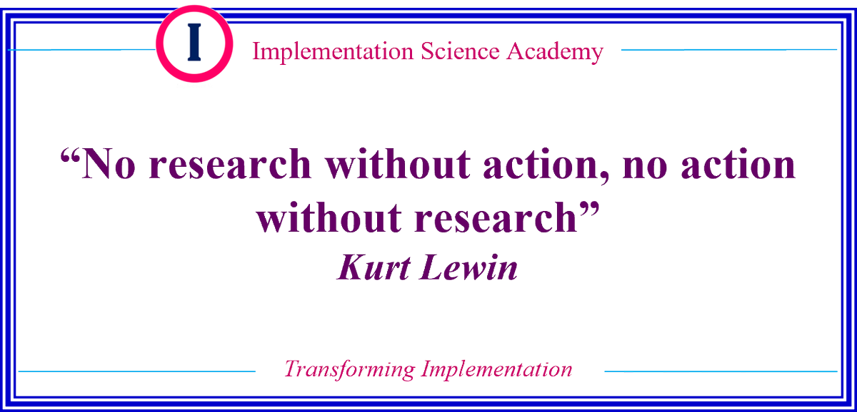 Implement_sc's tweet photo. This is the core principle behind implementation research. https://t.co/8lVKTkUFGo