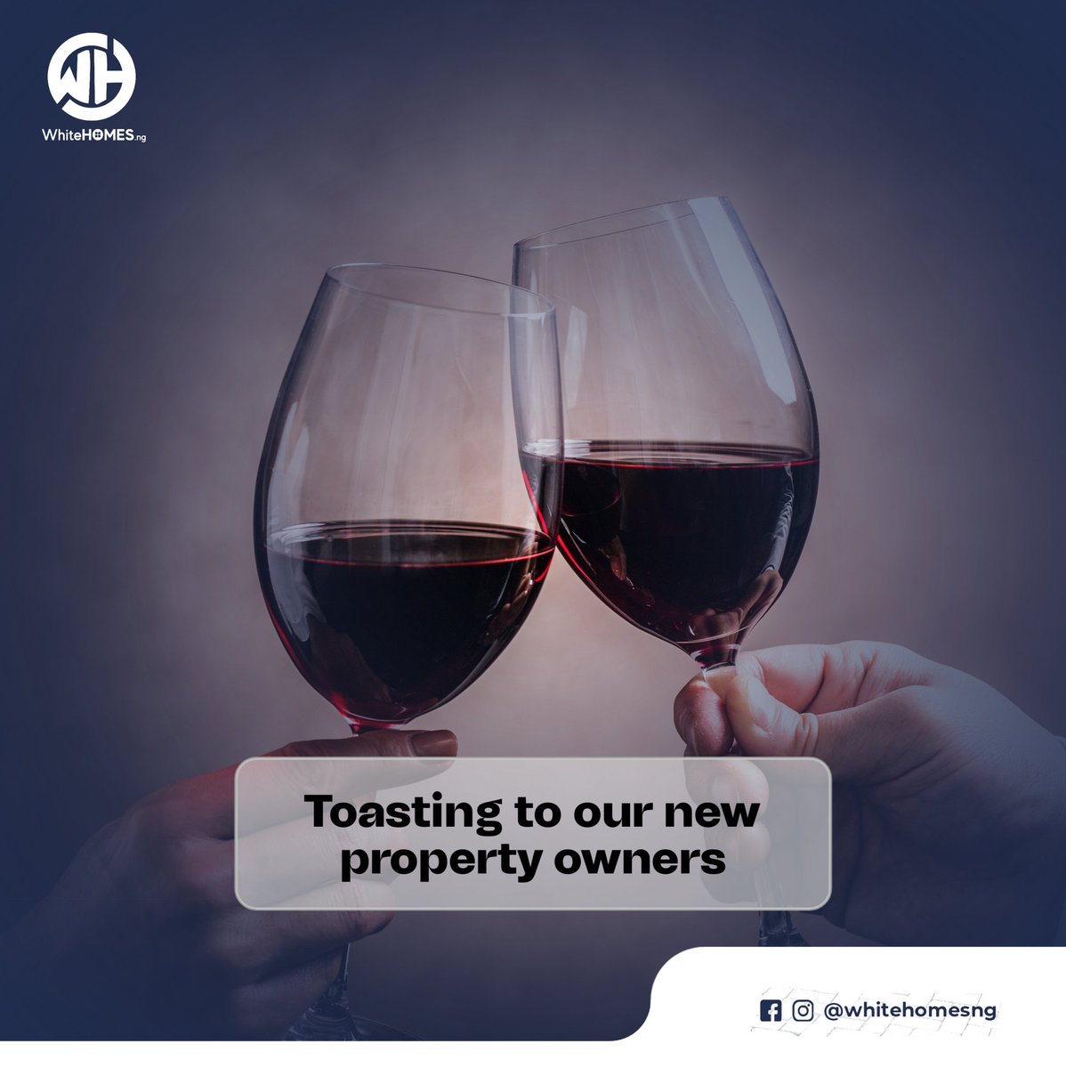 Let us raise a glass to you; begin your journey today. 

Call +2349082535398 or send us a message.

#whitehomesng 
#whitehouse
#luxuryliving
#whitehomesproperty
#whitehomes
#propertyowners
#beginyourjourney
#ownahouse 
#ownaproperty
#buywhitehomes 
#callus
#sendusaDM