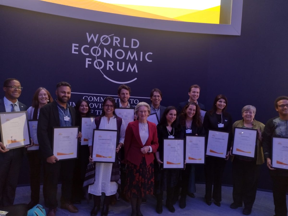 Singh92Saurabh's tweet photo. All about this evening &amp; this moment that will be cherished forever!! Grateful to @schwabfound for the global platform at @Davos #Gratitude @mantra4change
 @SanjhiSikhiya @samarthya_org 
 #schwabfound #wef23 #collectivesolcialinnovation #schwab @harjotbains @SchoolEduPunjab https://t.co/mnTFnkhcm3