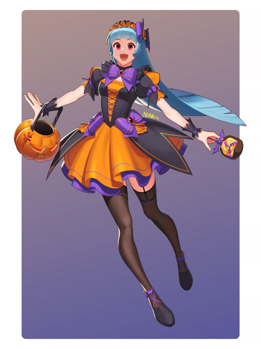 all_in_me__'s tweet image. 작년 할로윈 때 그렸던 내딸 김쿨라 🎃❄️

#KOF #Kula #KulaDiamond #クーラ