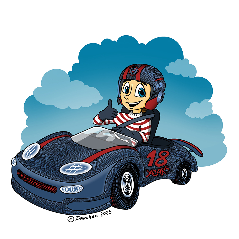 Danchee's tweet photo. 🚘🚘🚘 Мой стаж вождения - 18 лет!
My driving experience - 18 years! 🚘🚘🚘
Появляется ежегодно 18 января - день, когда я получила права.
До новых встреч! 👩‍🎨
#Annabeliki #Аннабелики #Danchee #AnnabelleDanchee #Поздравлялки #ipad #ipadArt https://t.co/6WUU0XMsVJ
