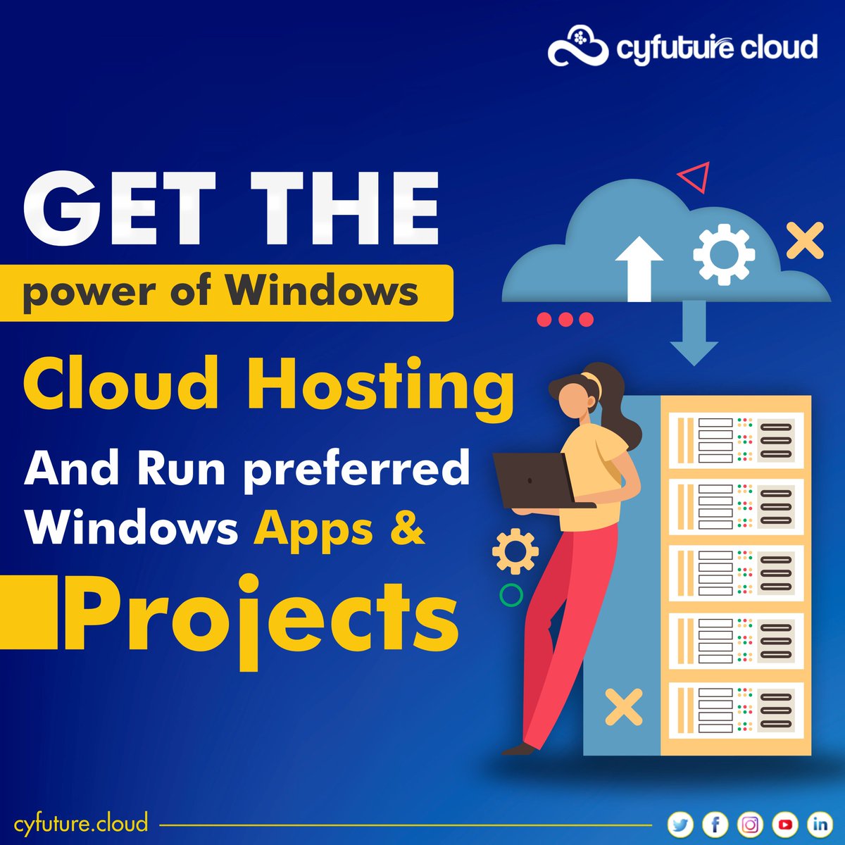 Get a highly reliable Windows Cloud Server Hosting.
Cyfuture cloud's Windows-based Clouds & Servers deliver a powerful desktop experience with just a web browser.
cyfuture.cloud

#cyfuturecloud #cloud_computing #cloud #cloudcomputing #cloudlife #cloudsecurity