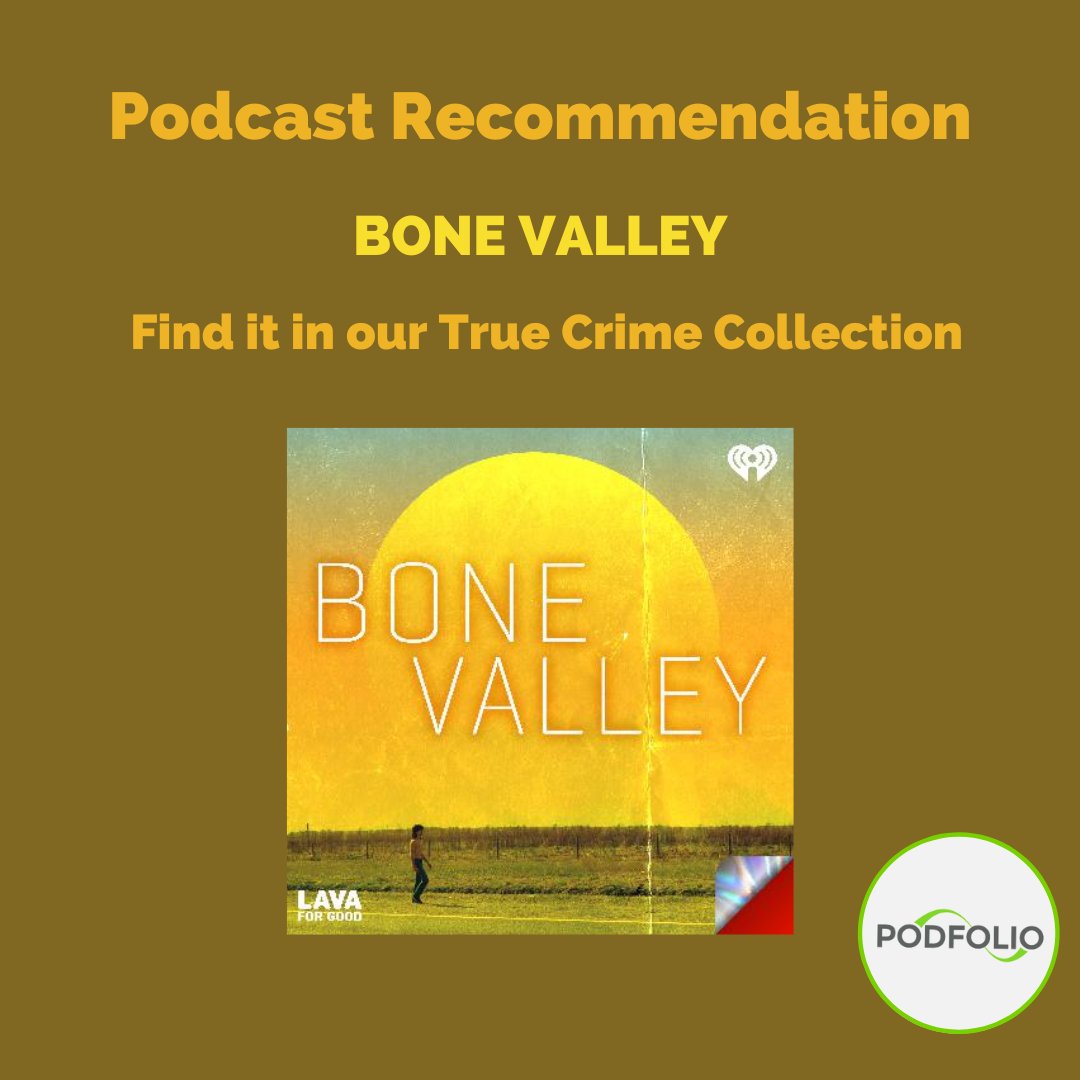 Podfoliouk's tweet photo. Podcast Recommendation. Bone Valley is a chilling story of murder and the miscarriage of justice. Follow the story as Gilbert King uncovers the truth about the murder of Michelle Schofield. @LavaForGood @Gilbert_King #BoneValley #TrueCrimePodcast 
https://t.co/XCGoHxK0KZ https://t.co/DhoL6HnCOI