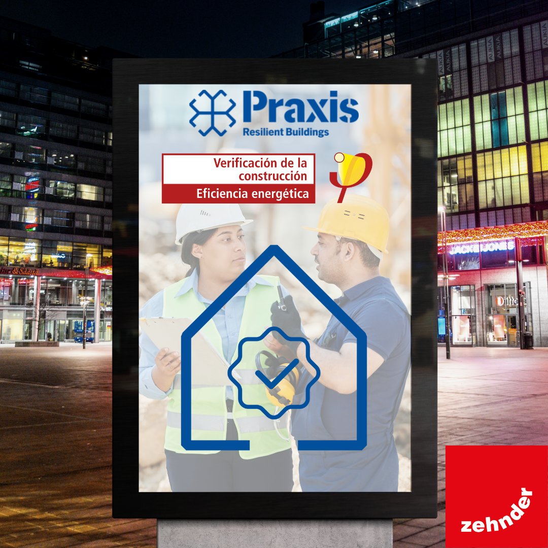 📢 Nuevo #curso de Verificación de la Construcción Passivhaus, impartido por <a href="/Praxis_rb/">Praxis Resilient Buildings</a> en colaboración con #ZehnderGroup.

📆 Fechas: 02/02/23 al 28/02/23.

🔎 Amplía información aquí: bit.ly/3iy3iwN.

<a href="/PlataformaPEP/">Plataforma Passivhaus (PEP)</a> 

#Passivhaus #Verificación #Supervisión #Formación