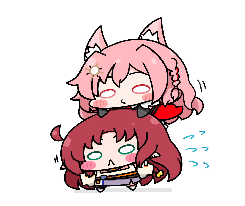 アークナイツ「ドゥリン大好き パゼオンカちゃん#アークナイツ #明日方舟 #Arknights」|Caのイラスト