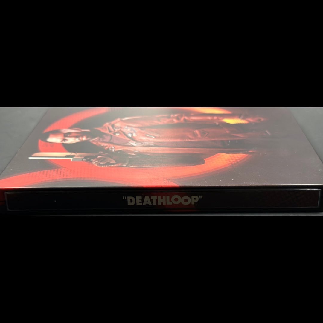 chris_unrated_X's tweet photo. Deathloop Steelbook #Deathloop #DeathloopPS5 #BestBuySteelbook https://t.co/hXn5gjPIuU