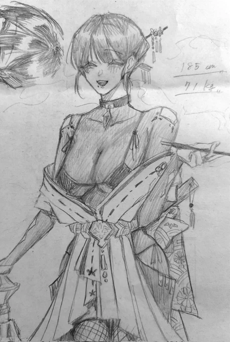 学校で描いたやつ 