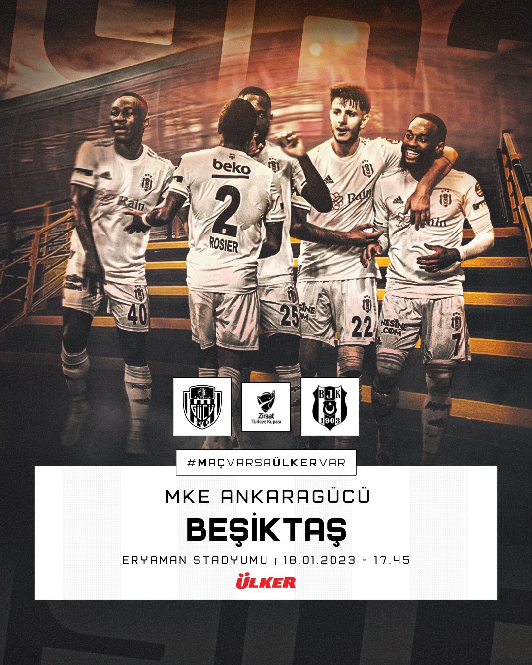 Ankaragücü BJK maç görseli
