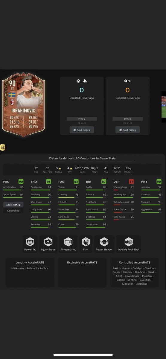 ChatjeeShivang's tweet photo. So it is indeed very much true that EA nerf the players and packs. EA scam exposed @EAFIFADirect @EASPORTSFIFA 
The first pic shows the stats when the card was released and the second pic shows the stats after the latest update.
Stamina reduced to 61 from 85 and balance to 58. https://t.co/19U6jHFpX4