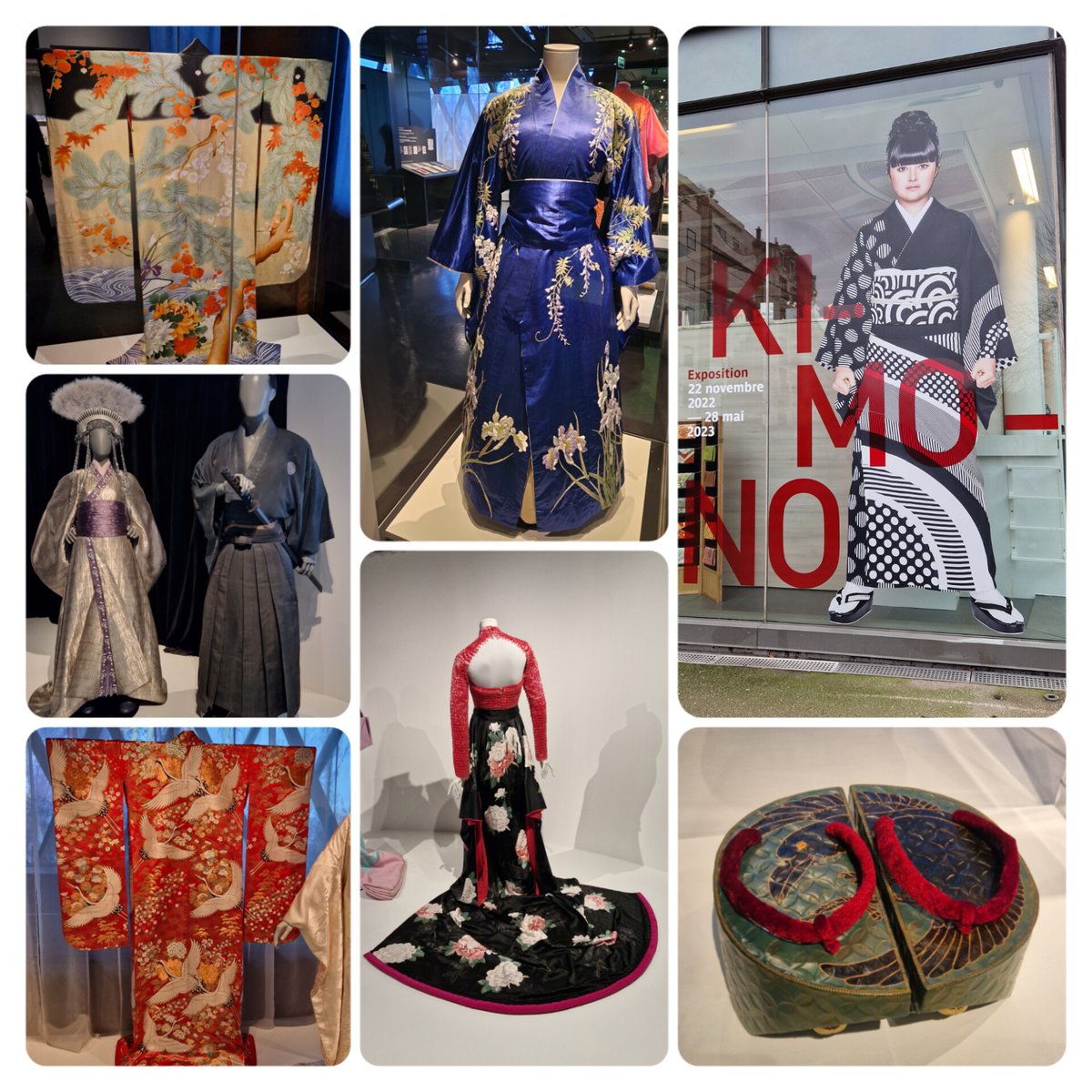 #exposition <a href="/quaibranly/">musée du quai Branly - Jacques Chirac</a> sur le kimono. Des écoles de samouraïs aux podiums jusqu'aux stars de la pop internationale, ce vêtement emblématique n'aura plus de secret pous ! A découvrir jusqu'au 28 mai 2023. #paris