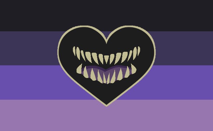 Z0MBIEFAGG0T's tweet photo. Fuck it I made flags
Jumpscareromantic / Jumpscaresexual
aspec identities where feeling attraction is like getting jumpscared. This could be because you are not used to the attraction or just do not like having the attraction
#flagtwt #acetwt #arotwt #aroacetwt https://t.co/CTFngUNyiJ
