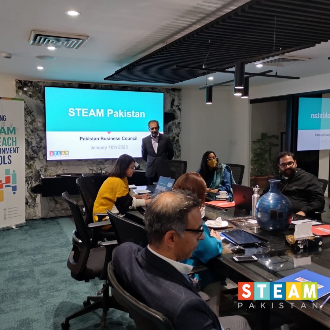 The Pakistan Business Council on Twitter "RT STEAMPakistan Our team