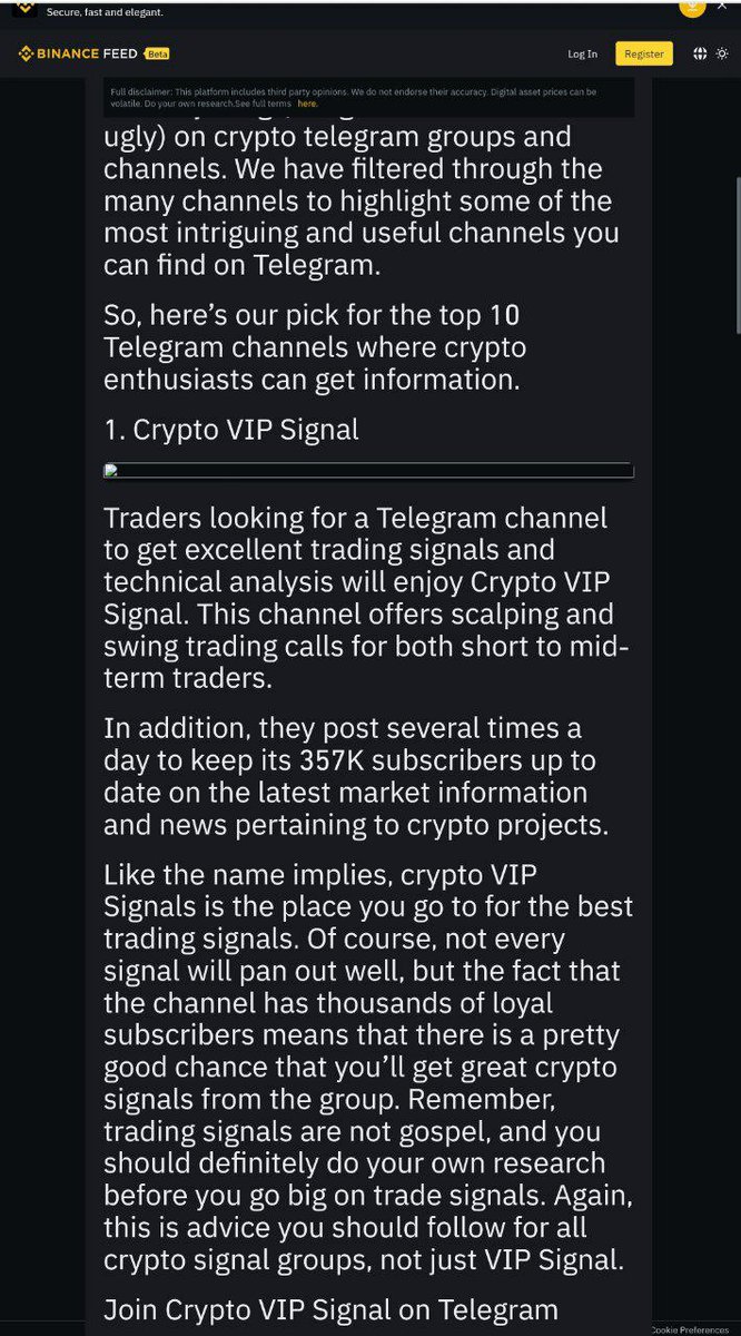 RabiuTagu's tweet photo. Congratulations to @crptoVIPsignal for been featured on the Binance feed as the number 1 Telegram channel 🍕🍕 this is really big step  you deserve more than that🙏🙏 keep it up💪💪
https://t.co/8ge1iYYy0w…

#Giveaway #Airdrops #Bitcoin          #kucoin #crypto #BNB https://t.co/HPIFdccmUV