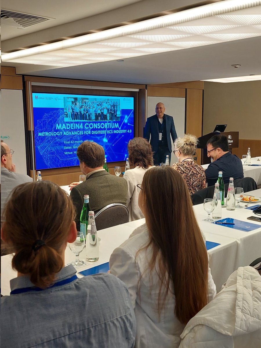 Shalom from Tel Aviv, Israel! Today we kick-off the <a href="/Madein4P/">MADEin4 Project</a> final review meeting. After 42 months we will take a deep dive into project results and innovations advancing high volume manufacturing in the #semiconductor and #automotive industry.