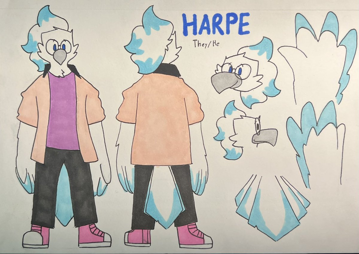 AnotherDumbBird's tweet photo. Reference sheet time! https://t.co/YwLLmttkS8