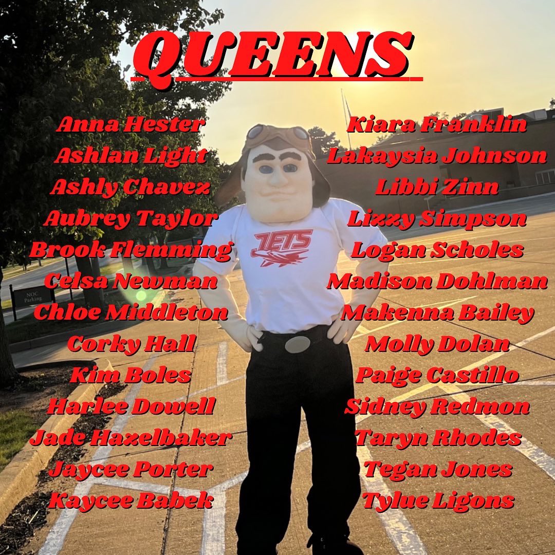 🚨 ✈️ NOMINATIONS ARE IN‼️✈️ 🚨
Homecoming nominations are in and Round 1 of voting has begun! First round of voting will take place Wednesday, Jan 18 - Friday, Jan 20! Use the link below to vote for your top 5 King and Queen! ✈️ 

docs.google.com/forms/d/e/1FAI…