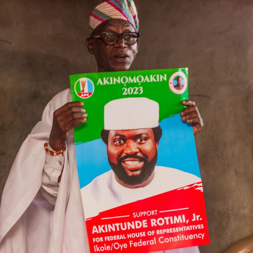 WhiteManFarm1's tweet photo. OYE and IKOLE Local Government our Product👌   AKINTUNDE ROTIMI jr for Rep✅ Igbayi Ayewaooo🙏 https://t.co/DiMkVRcmUC