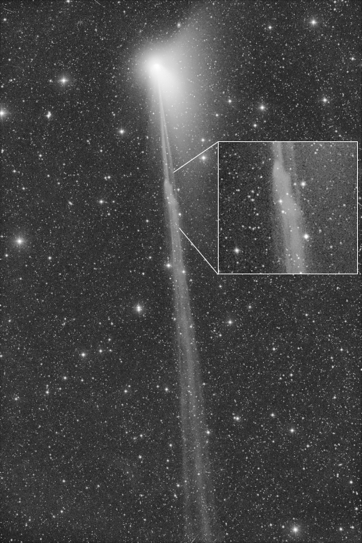 Girl In Space on Twitter: "Something unusual is happening to the tail