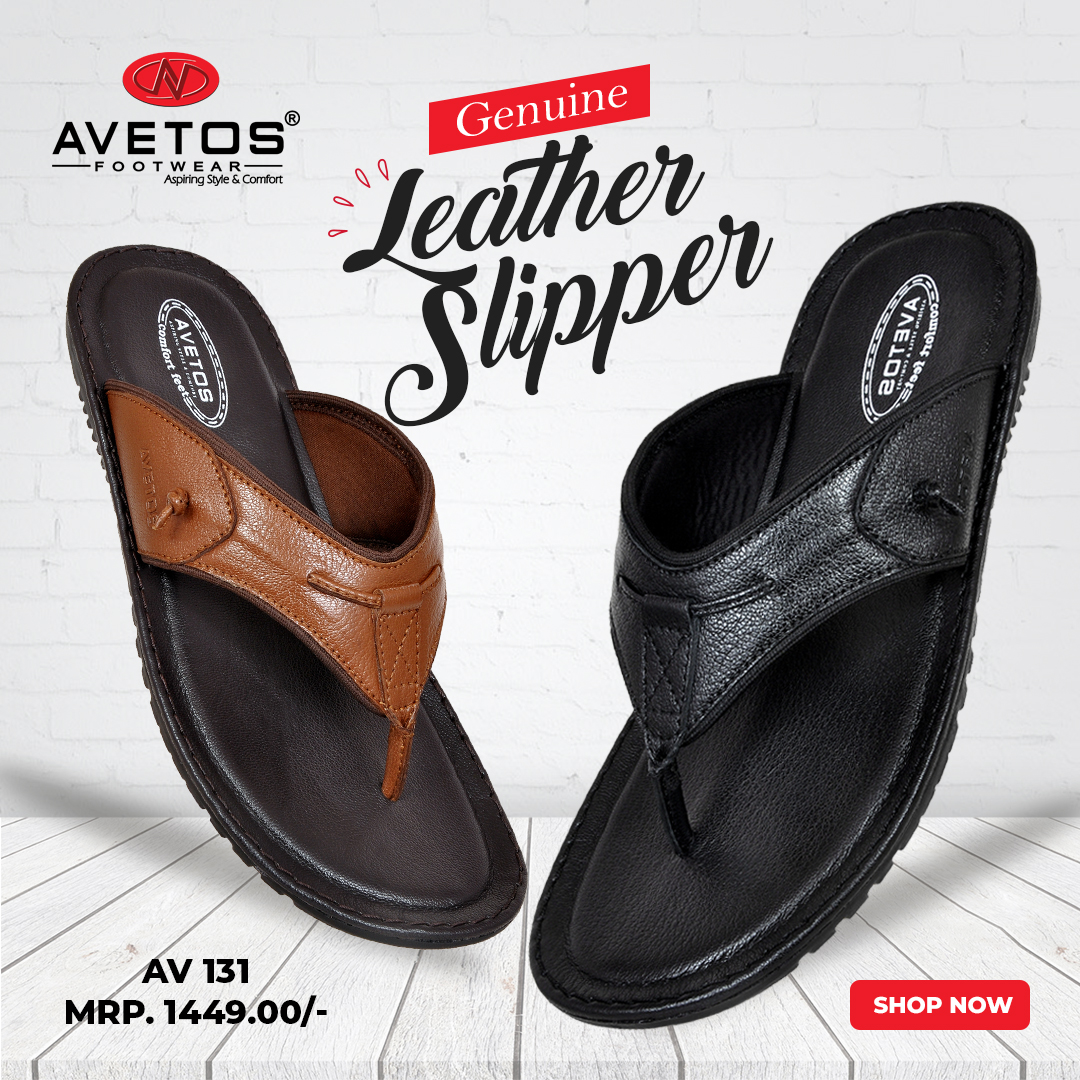 avetosshoes's tweet photo. Look extremely #Smart  by wearing this pair of Casual slippers from Avetos with your casual outfit.

It has a stylish leather upper which adds to the overall look and ensures durability.

Buy Now - https://t.co/E0IR8utxal

#leatherslippers #silppers #blacksilpper #avetos https://t.co/VSlk6eVQZ0