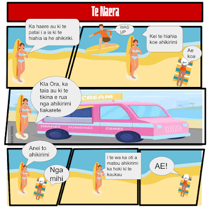 Summer Graphic Desing Proje...  trtenaera.blogspot.com/2023/01/summer… Anei taku mahi i pai ki ahau te hanga i toku comic