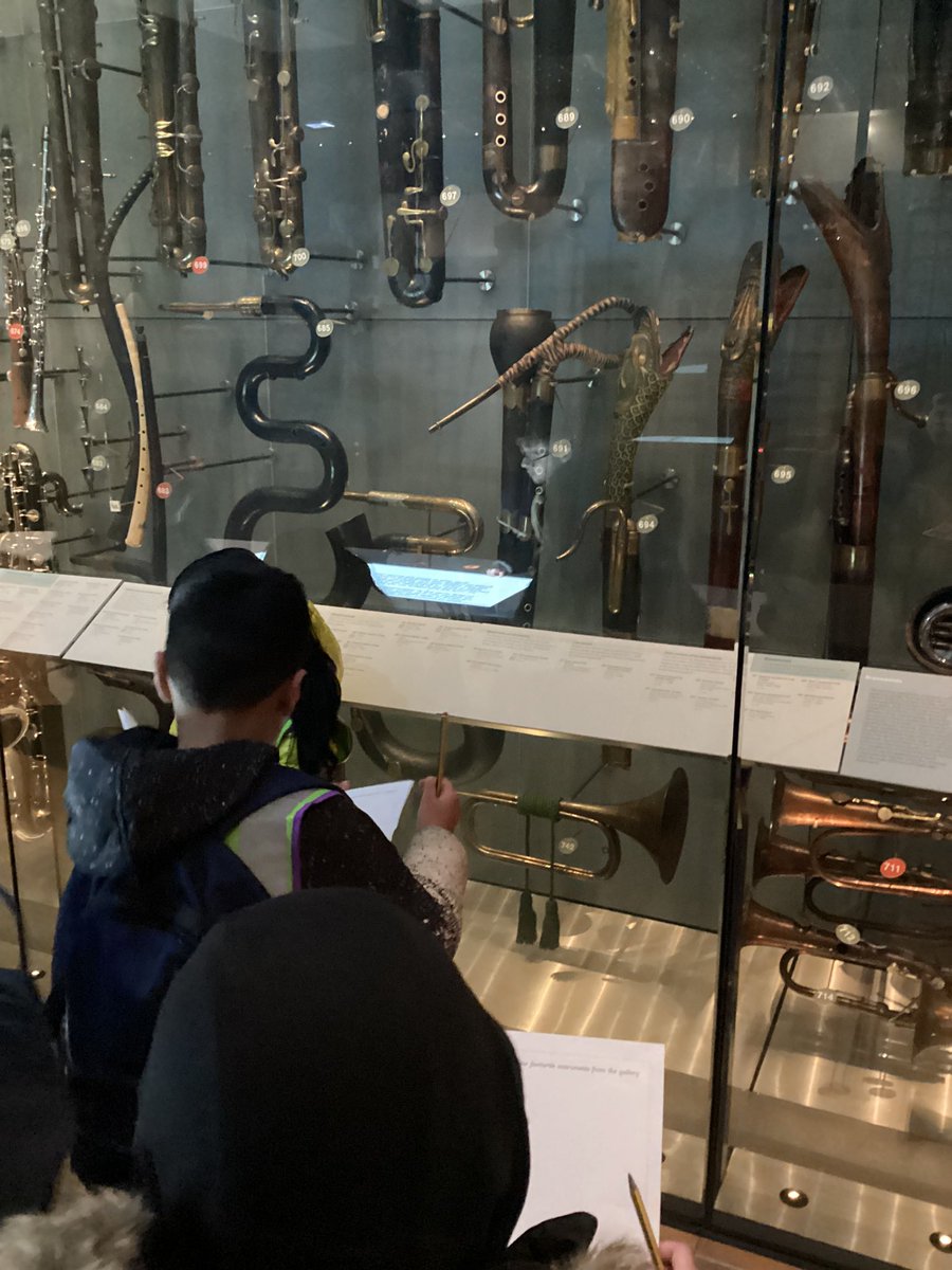 What a fantastic day we had exploring different instruments from around the world at the Horniman Museum.