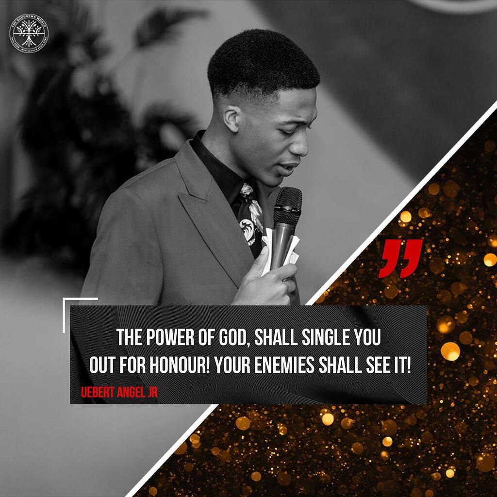 uebertangeljr's tweet image. The POWER OF GOD, shall single you OUT FOR HONOUR! Your enemies shall see it. Amen! #CatchIt instagr.am/p/CnjFurXIRBJ/