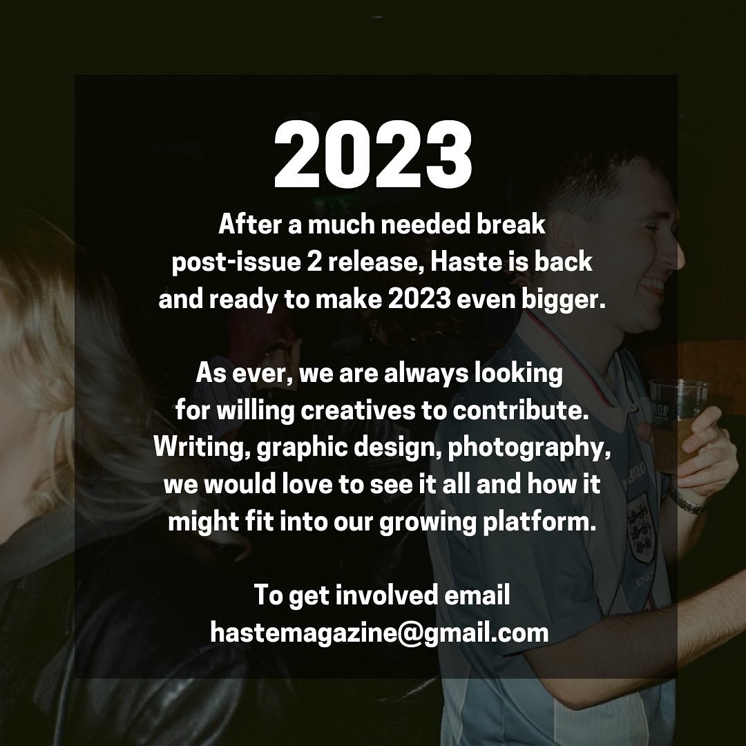 Haste Magazine tweet media