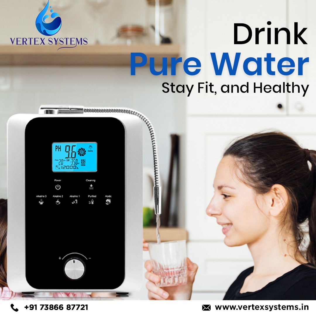 Vertexsystems1's tweet photo. 𝐃𝐑𝐈𝐍𝐊 𝐏𝐔𝐑𝐄 𝐖𝐀𝐓𝐄𝐑
Vertex systems give us ionized water which is essential for our health.
Email-vertexsystems.hyd@gmail.com
visit - https://t.co/hVkORDhqBr
#VertexSystems #cleanwater #purewater #alkalinewater #purification #RO_System #Reverse_Osmosis #safewater https://t.co/CPkXIhopVT