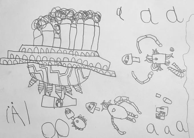 ・ラピュタとロボット兵

#息子画廊 