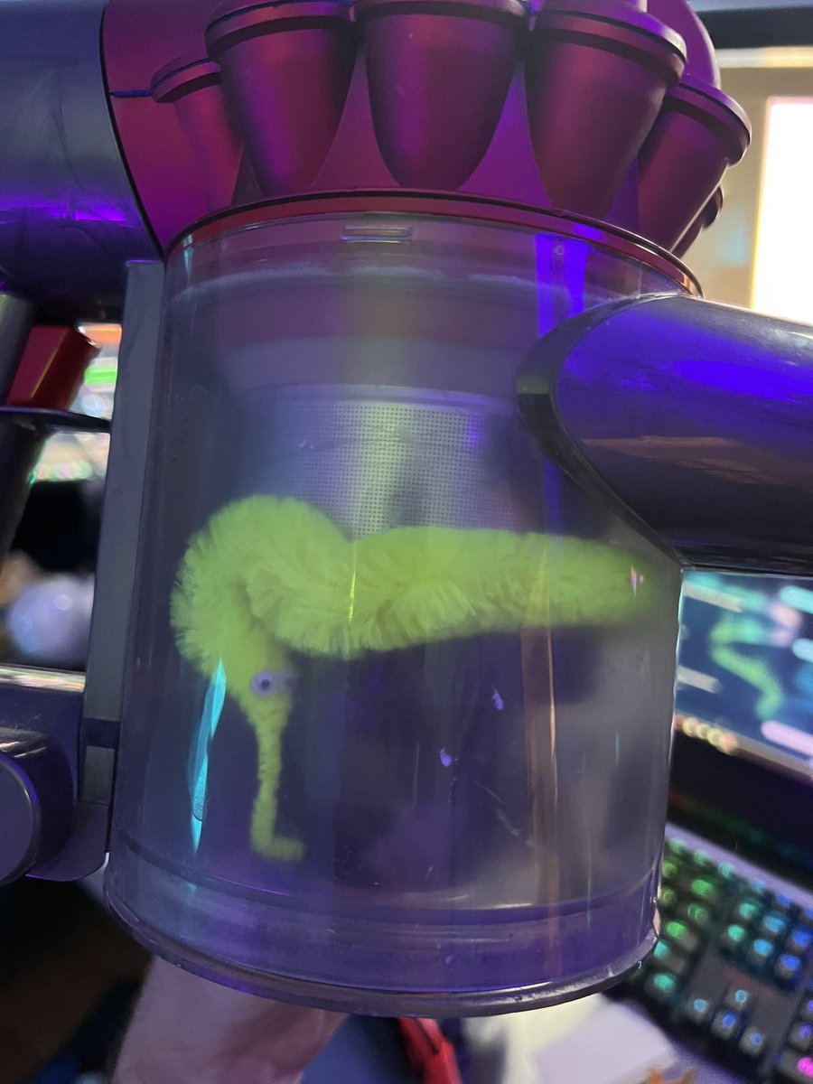 ElegantFeather's tweet photo. I MADE A CRITICAL VACUUMING ERROR AND I CANT STOP LAUGHING https://t.co/U73AKJi4Ht