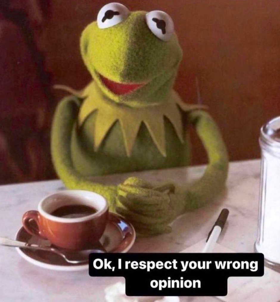 me when having a discussion
