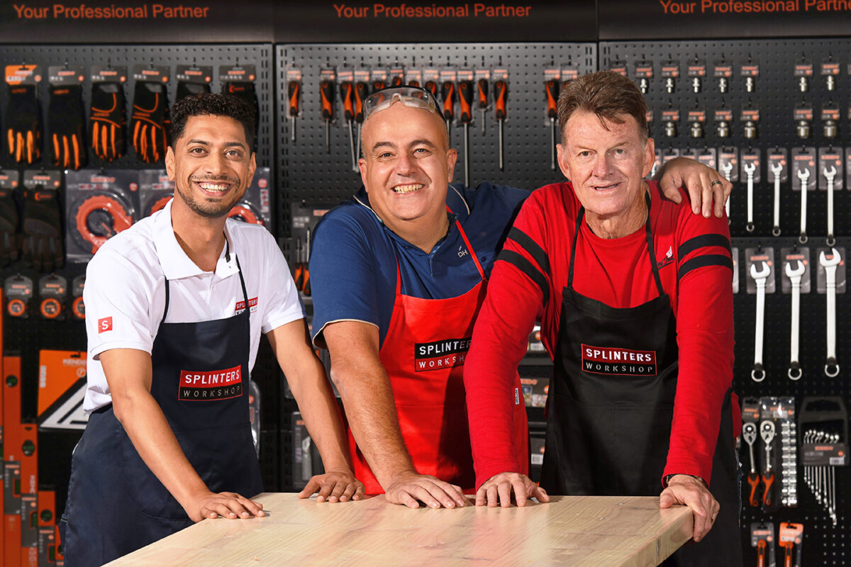 Our Expert Team at Splinters Workshop!

🧲 Marco ~ The Godfather
🧲 James ~ Safety Stickler
🧲 Andre ~ The Big Tool
🧲 Bilaal ~ The Maverick

Learn more about #SplintersWorkshopSA: splintersworkshop.co.za
#Workshop #Tools #MakeIt #Johannesburg #DIY #IndustrialTools #JHB #Woodwork