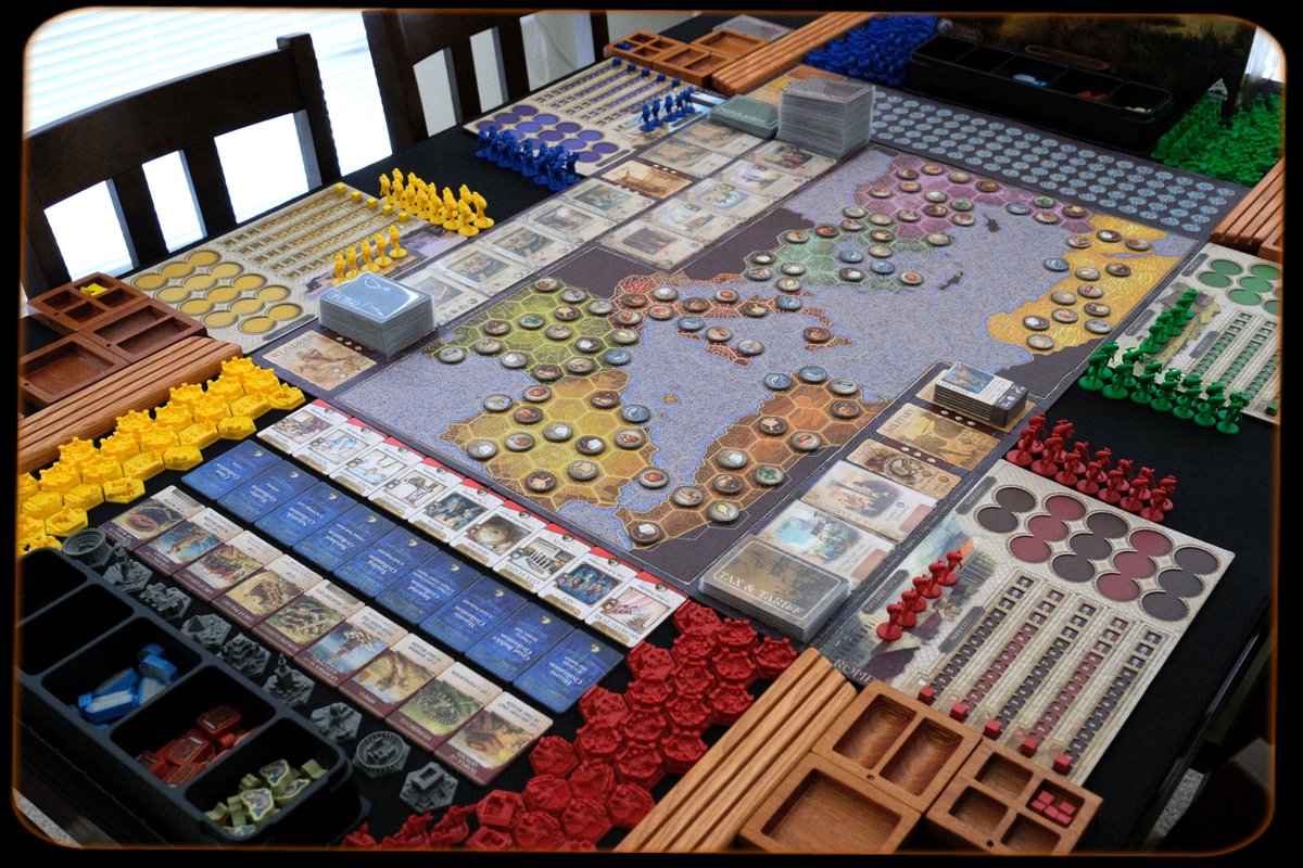 kion's tweet photo. 1-я партия в "Mosaic: A Story of Civilization" (#Kickstarter Premium Colossus Ed).
Мелкие претензии имеются, но в целом - отличная настолка!
✔ Умеренная сложность
✔ Глубокая стратегическая составляющая со множеством путей к победе
✔ Шикарное качество и оформление
🗺️🪙📜🏰⚔♚ https://t.co/jjZT5GQfSa
