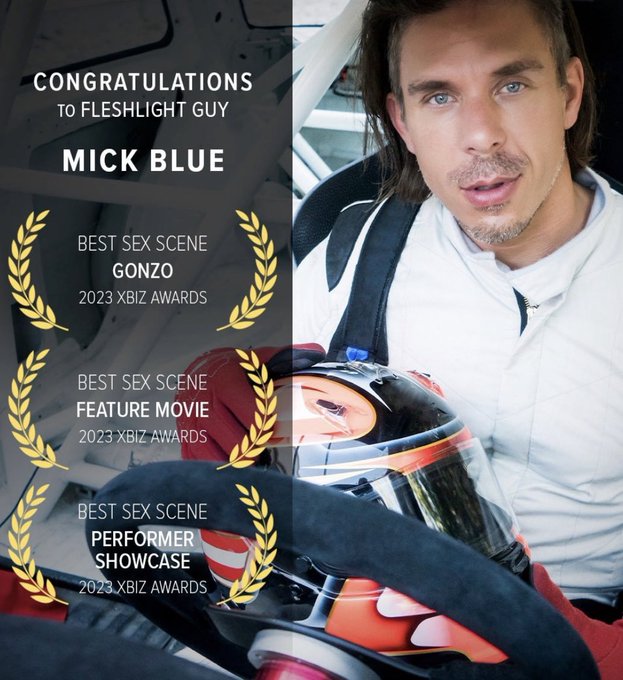 Thank you @XBIZ for awarding me with 3 awards last Sunday! https://t.co/xnzHCWkHdN<a class="tags" href="/tag/xbiz">@xbiz</a><a href="/tag/mick50"class="tags"><span>#mick50</span></a>