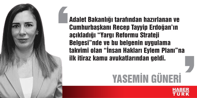 7. yargı paketine kamu avukatlarından ve sağlık memurlarından itiraz var...

Yasemin Güneri yazdı... <a href="/yaseminguneri/">yasemin güneri</a> haberturk.com/yazarlar/yasem…