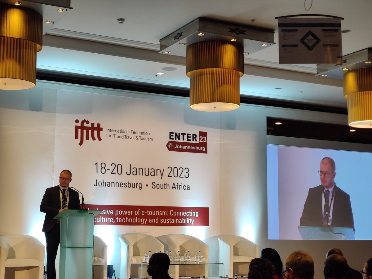 Can #technology help to ensure the future of #tourism? Yes, it can, but we still need expertise, talent and passion to enable it #ENTER23