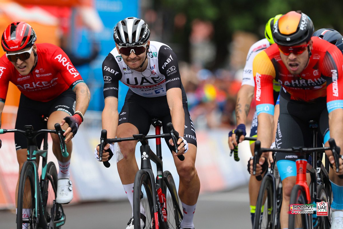 @UAE-TeamEmirates (@teamemiratesuae) on Twitter photo Covi takes top-5 at #TourDownUnder.
💬 <a href="/AlessandroCovi/">Alessandro Covi</a> : “Today I tried, having also already wasted some energy to win the second GPM, but I had really fast riders ahead of me and I probably couldn’t do better.”
📝Full report: uaeteamemirates.com/covi-protagoni…
#UAETeamEmirates #WeAreUAE Covi takes top-5 at #TourDownUnder.
💬 <a href="/AlessandroCovi/">Alessandro Covi</a> : “Today I tried, having also already wasted some energy to win the second GPM, but I had really fast riders ahead of me and I probably couldn’t do better.”
📝Full report: uaeteamemirates.com/covi-protagoni…
#UAETeamEmirates #WeAreUAE