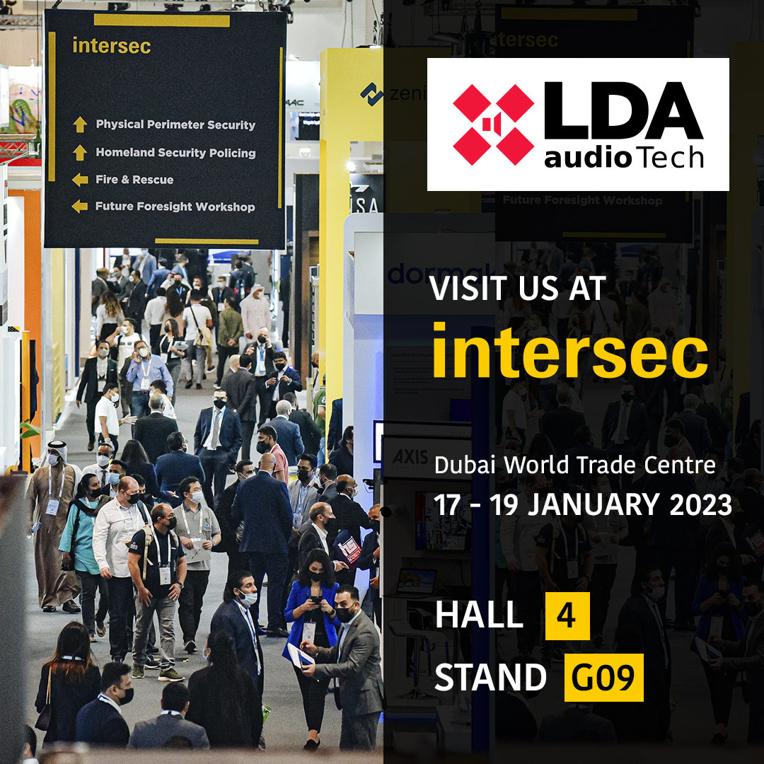 LDAAudioTech's tweet image. 🔥 More visitors than ever with a growing interest in innovative products that are also efficient and reliable: this is the vibe at @IntersecExpo this year from our stand in hall 4, and we couldn’t be happier to feel it first-hand again. Let’s go for day 2!

#LDA #intersec2023