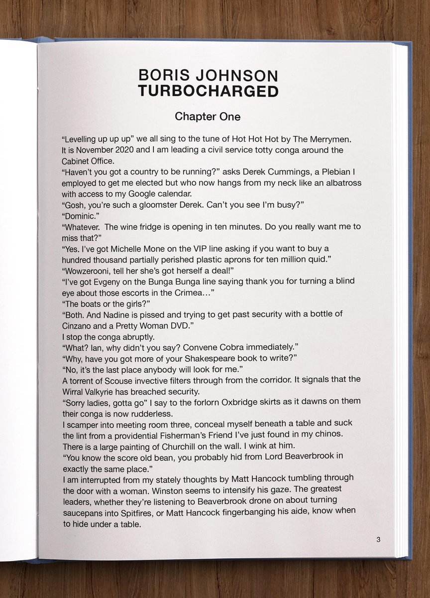 mrhenrymorris's tweet photo. EXCLUSIVE: A leaked extract from Boris Johnson's memoir of his time in office. https://t.co/Kg3MIwy7hU