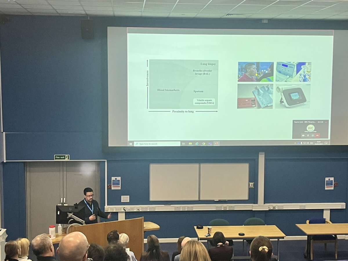 We presented our work on VOC in asthma diagnosis in the Manchester BRC meeting yesterday. A fantastic event and hoping the future exciting work throughout all BRC respiratory themes will help to transform patients’ lives! @Waqar_Ahmed88 @StephenJ_Fowler @ManchesterBRC