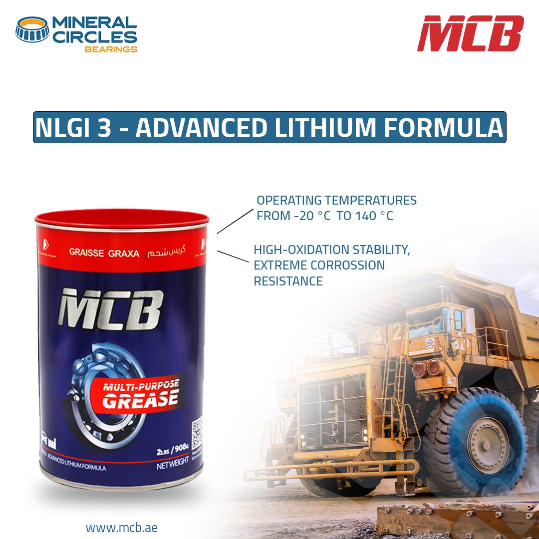 MineralCircles's tweet photo. The MCB NLGI 3-grade multi-purpose grease is engineered for industrial and automotive applications.
For more details, WhatsApp us at: https://t.co/6KkNprcBES
Website: https://t.co/DFtWSXZp8v
#grease #mcbgrease #NLGI3 ##lubrication #graxa #lubrication #automotive #industrial https://t.co/ADe4G9wGIn