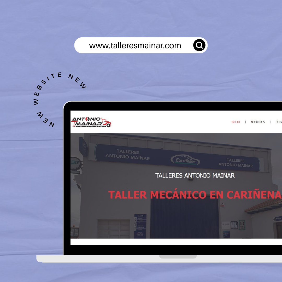 Hoy os traemos un nuevo lanzamiento web 🚀🖥️ En este caso se trata de Talleres Mainar. Visítala en talleresmainar.com

#MarketingDigital #MarketingZaragoza #MarketingOnlineZaragoza #DiseñoWeb #RRSS #SEO #SEM #Web #Zaragoza