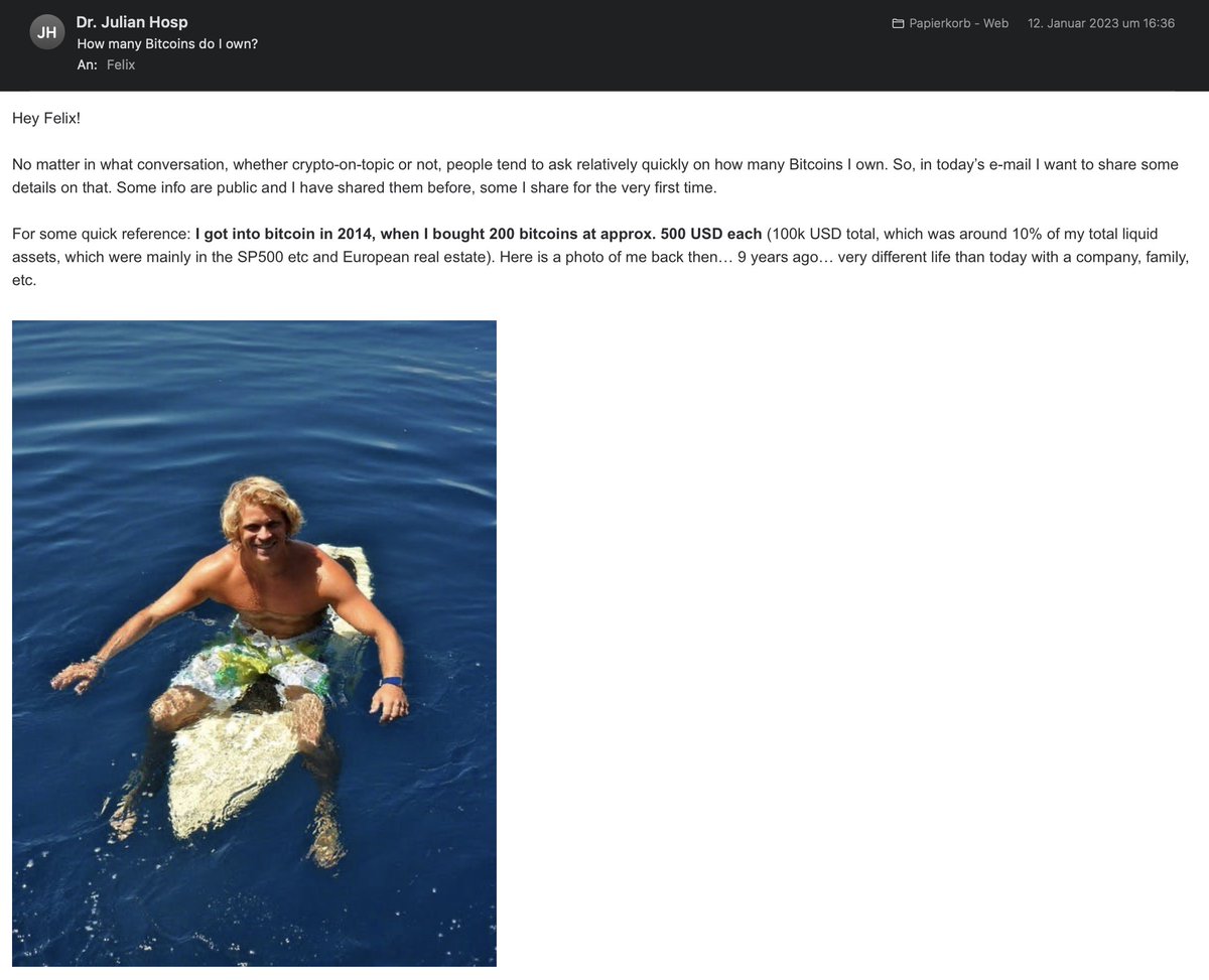 cryptonator_s's tweet image. . @julianhosp uses the confidential data from @cakedefi  for sending out his own private Newsletter that appears to be spammy.

It's actually a big red flag that Hosp randomly decides to tap into the database and email people out of the blue!
$DFI #CakeDeFi