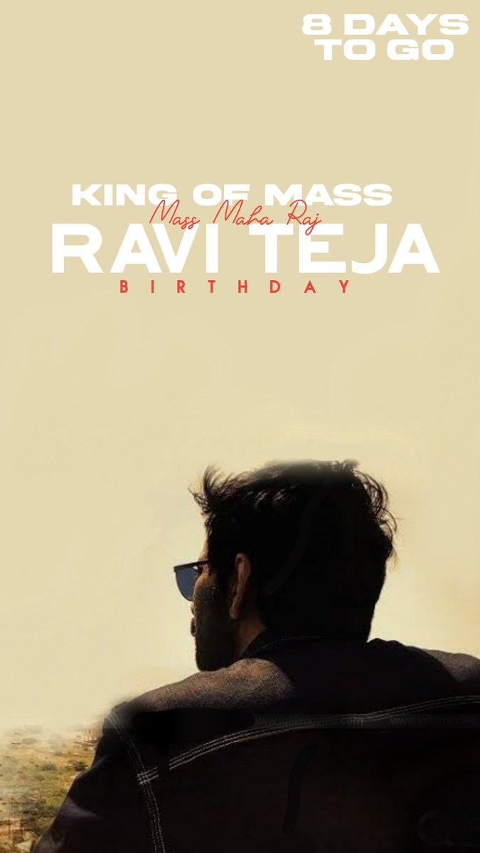 Arshad_RTF's tweet photo. 8 days to go #kingofmasses #bigboss @RaviTeja_offl Annaya #birthday 😍😘🥰❤️
#kingofmasses #PoonakaaluLoading #acpvikramsagar #DhamakaBlockBuster #dhamakaonnetflix https://t.co/ei8AbXGVRm
